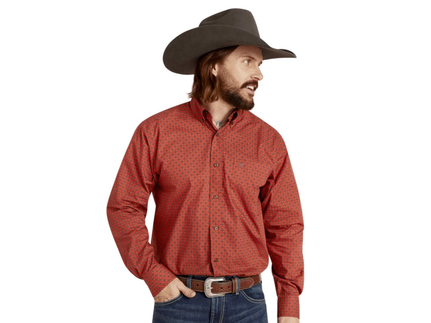 ARIAT MENS SAMSON CLASSIC LONG SLEEVE SHIRT