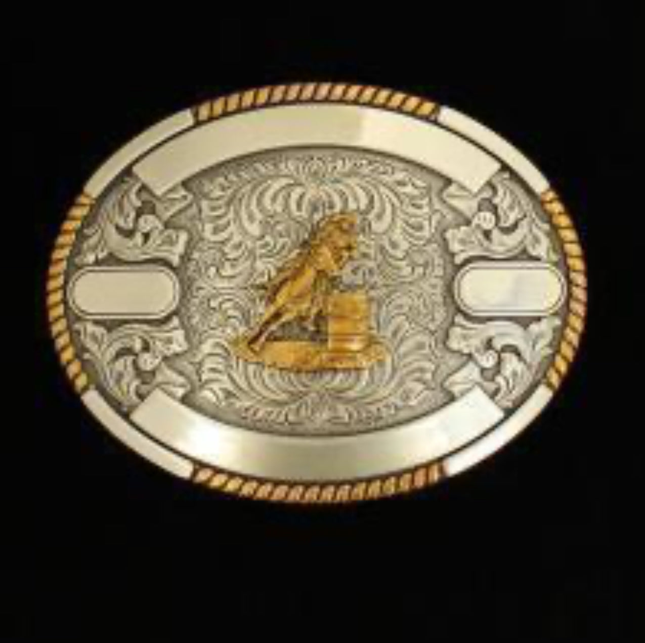 OVAL BUCKLE BARREL RACER