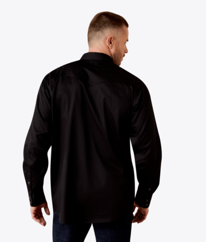 ARIAT MENS LIGHTWEIGHT TWILL LONG SLEEVE SNAP SHIRT
