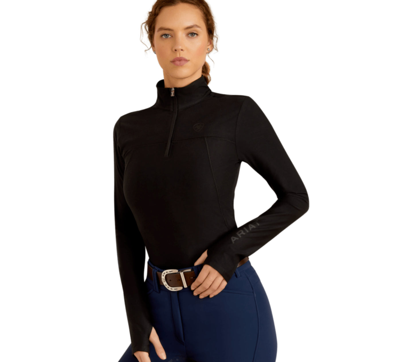 ARIAT WOMENS LOWELL 3.0 1/4 ZIP LONG SLEEVE