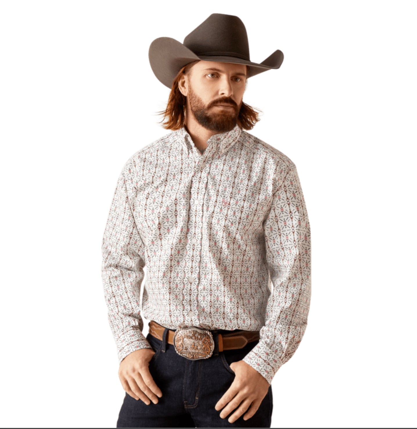 ARIAT MENS EDGAR LONG SLEEVE SHIRT