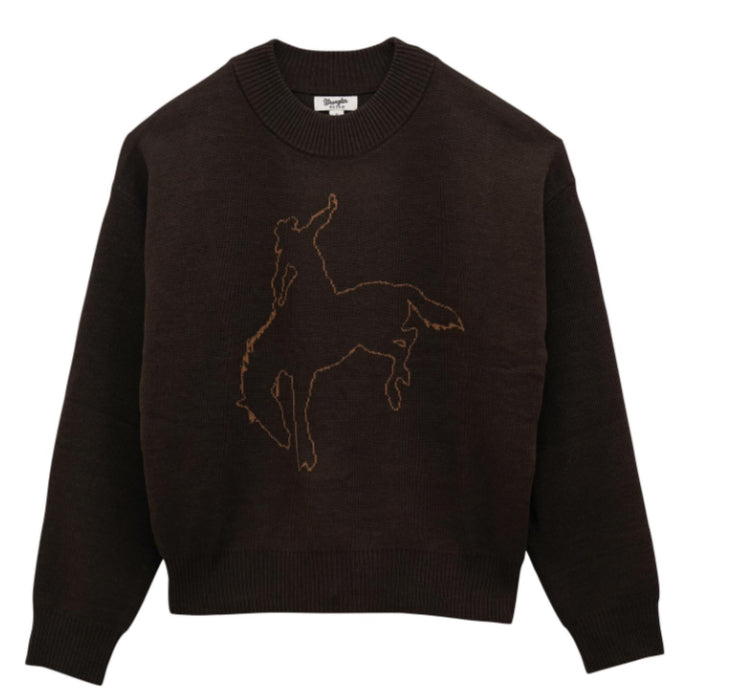 WRANGLER RETRO WOMENS PUNCHY CREW SWEATER