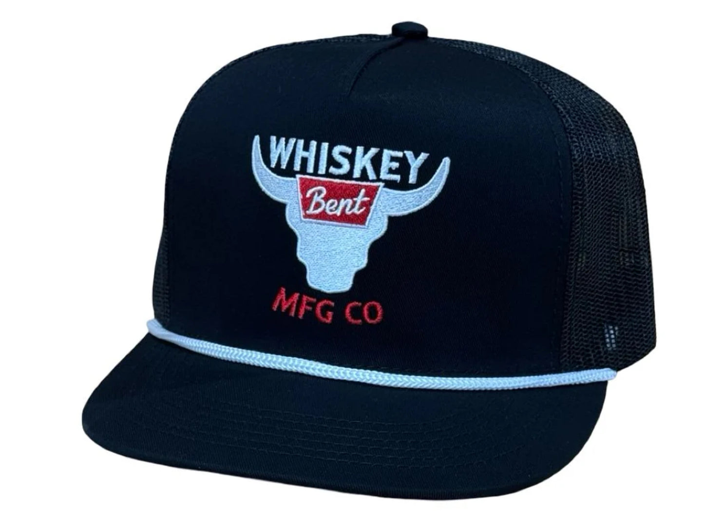 WHISKEY BENT HAT CO BANQUET BLACK CAP