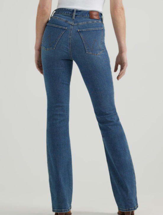 WRANGLER BESPOKE HIGH RISE BOOTCUT JEANS