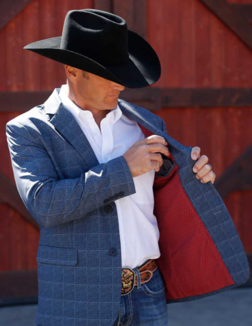 CINCH MEN SPORT COAT IN NAVY