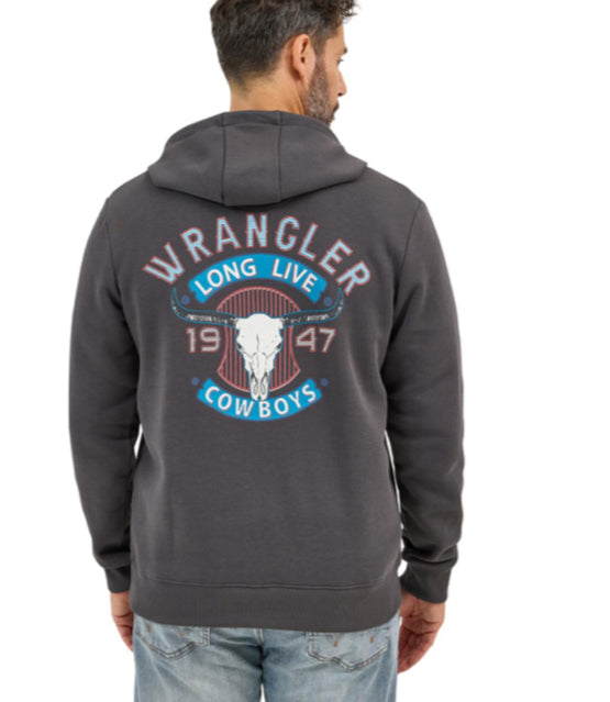 WRANGLER MENS REGULAR FIT HOODIE WESTERN MONSTER