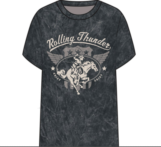 ARIAT WOMENS ROLLING THUNDER SHORT SLEEVE TSHIRT34.95