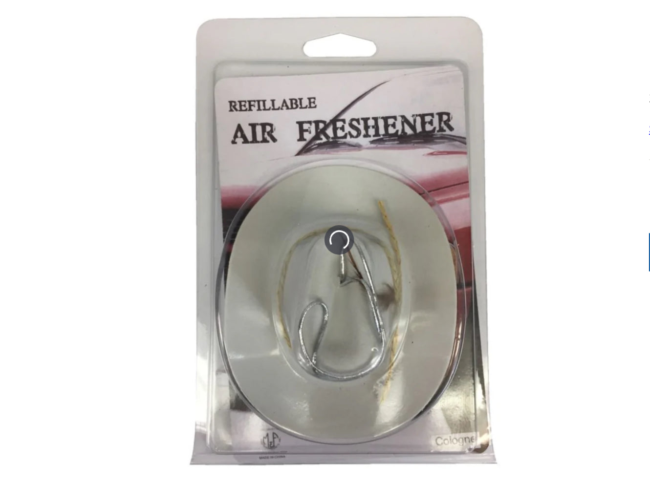M&F REFILLABLE COWBOY HAT AIR FRESHNER