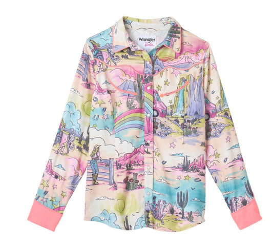 WRANGLER X BARBIE WESTERN SHIRT