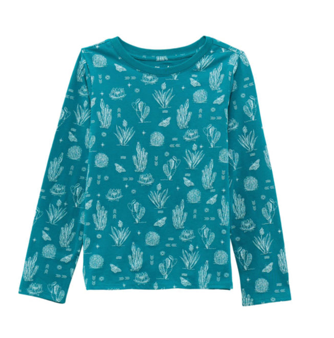 WRANGLER GIRLS LONG SLEEVE GRAPHIC TSHIRT