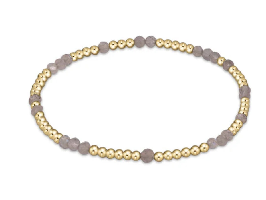 E NEWTON EXTENDS HOPE UNWRITTEN GEMSTONE BRACELET LABRADORITE