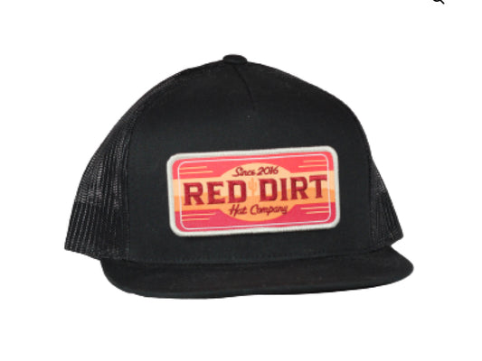 WHISKEY BENT HAT CO RAW HIDE BLACK/BLACK 5 P CAP