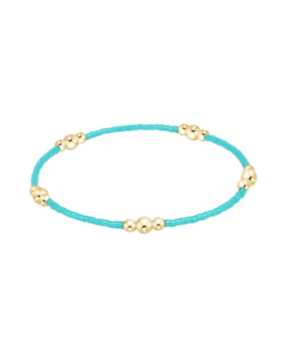 E NEWTON HOPE PURPOSE GOLD BRACELET