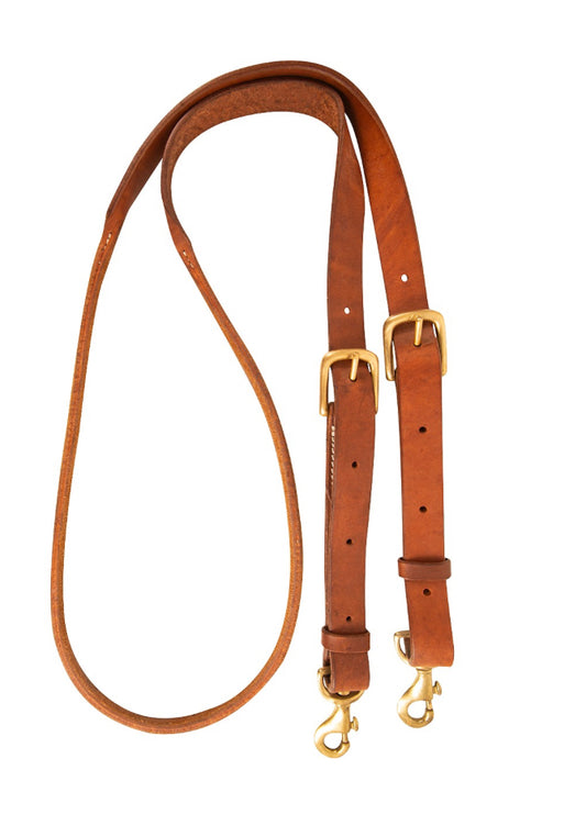 CASHEL ADJUSTABLE SPEED EVENT ROLLED REINS 1”