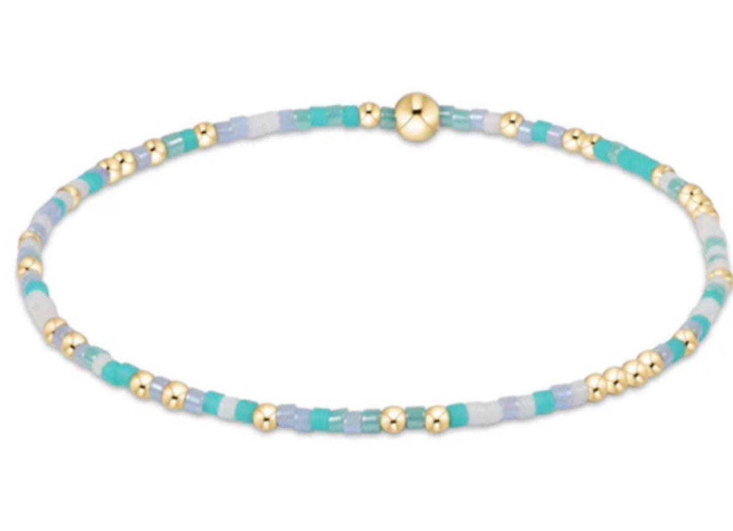 E NEWTON HOPE UNWRITTEN MAN I TEAL LIKE A WOMAN BRACELET