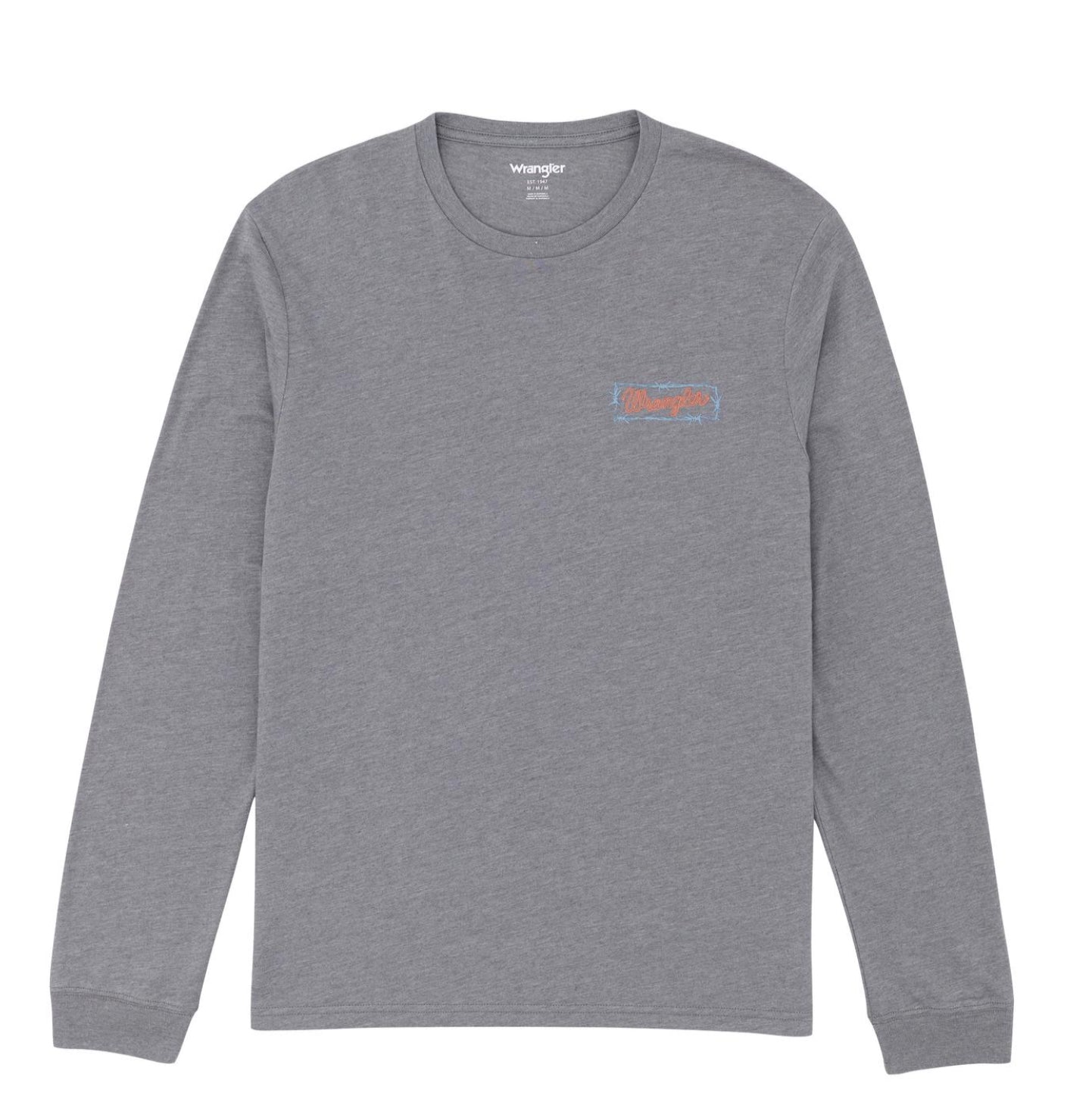 WRANGLER MENS AMERICAN ORIGINAL LONG SLEEVE GRAPHIC TEE