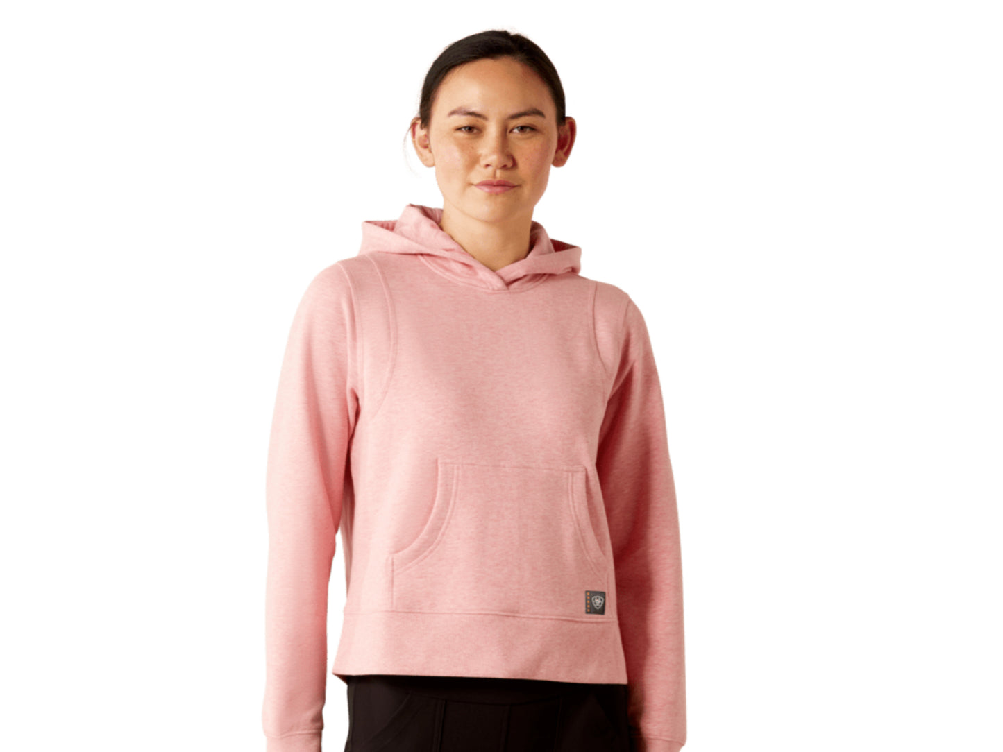 ARIAT WOMENS REBART LIGHTWEIGHT CROPPED HOODIE