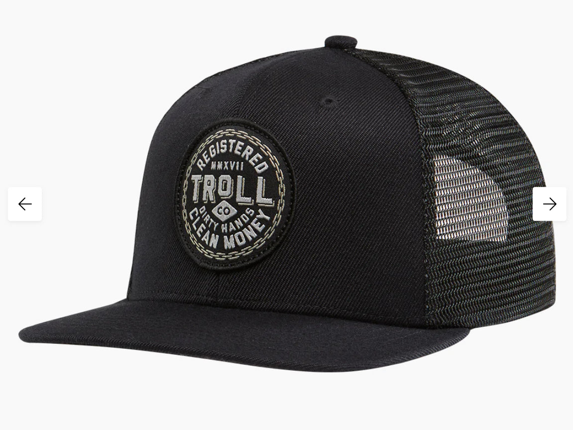 DIRTY HANDS CLEAN MONEY CHAIN GANG TRUCKER HAT