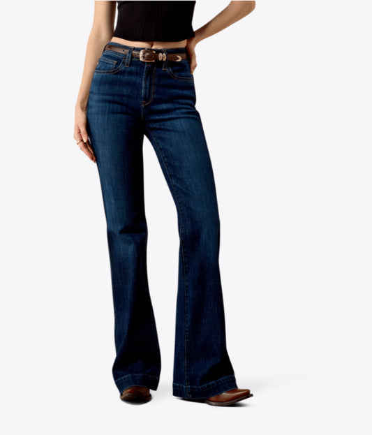 ARIAT WOMENS HIGH RISE AVANI SLIM TROUSER JEANS