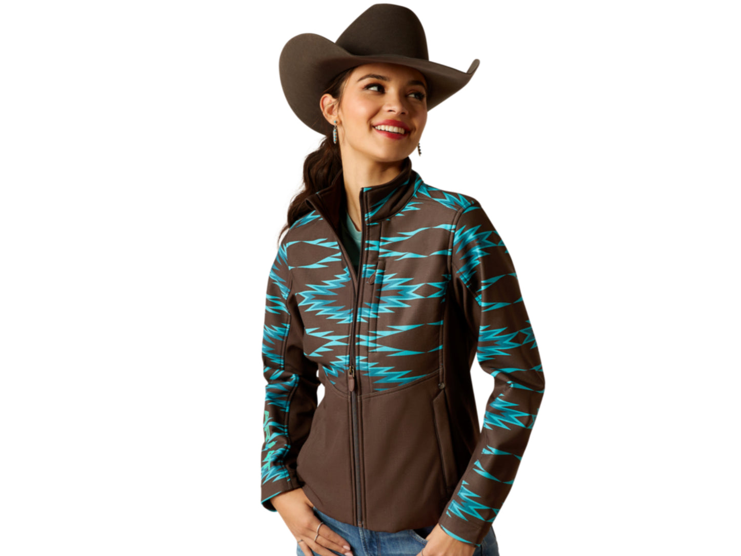 ARIAT WOMENS AURORA SOFTSHELL JACKET 124.95