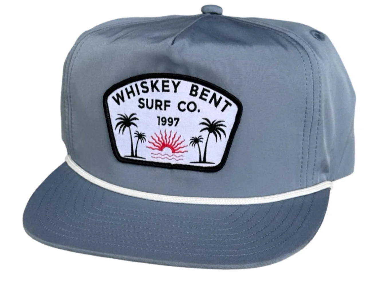 WHISKEY BENT HAT CO PALM BEACH SLATE CAP