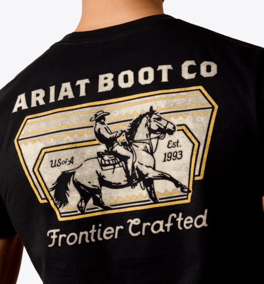 ARIAT MENS FRONTIER CRAFTED TSHIRT