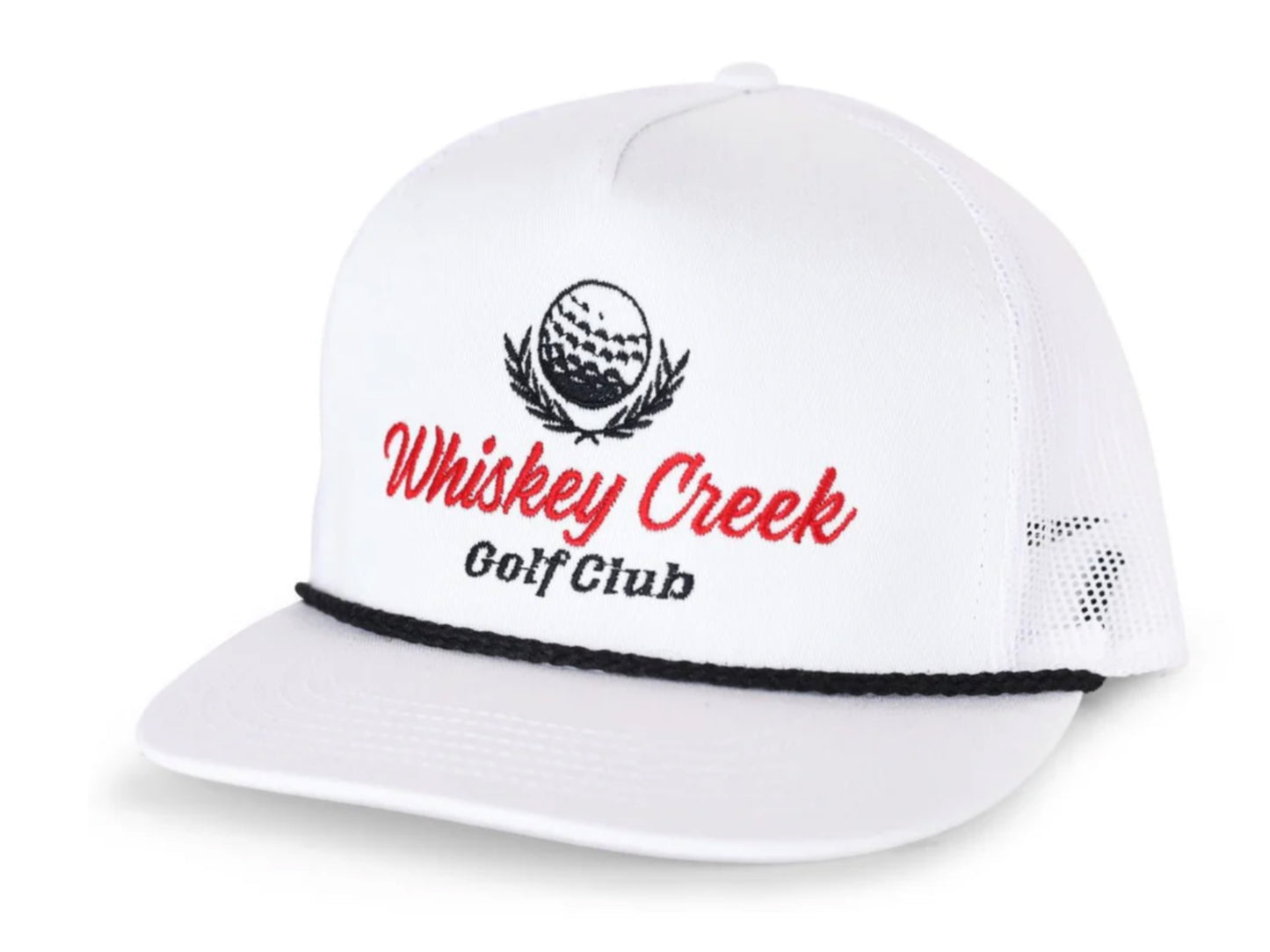 WHISKEY BENT HAT CO WHISKEY CREEK GOLF CLUB CAP