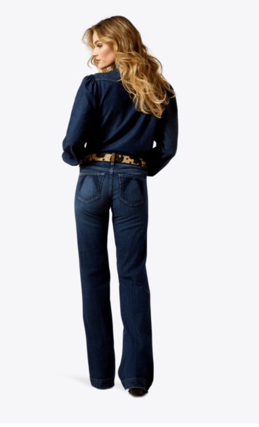 ARIAT WOMENS PERFECT RISE CATALAYA TROUSER JEAN