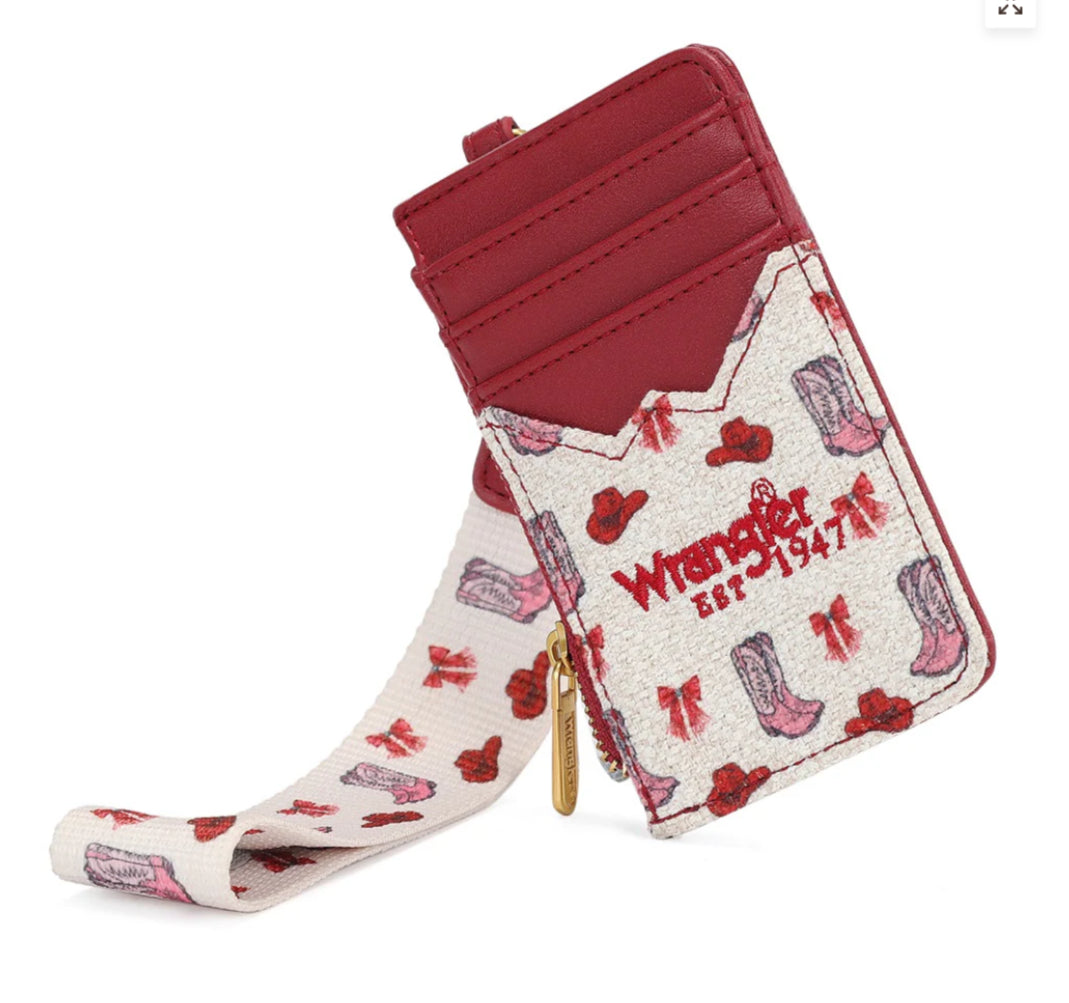 Wrangler Western Print RFID Blocking Wallet