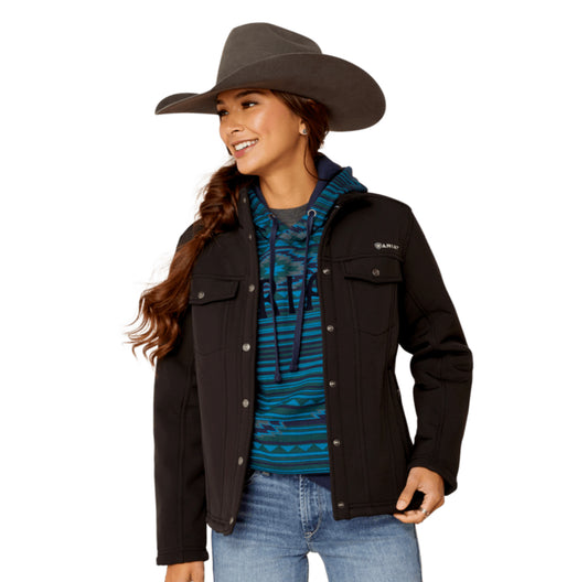 ARIAT WOMENS BERBER BACK SOFTSHELL JACKET