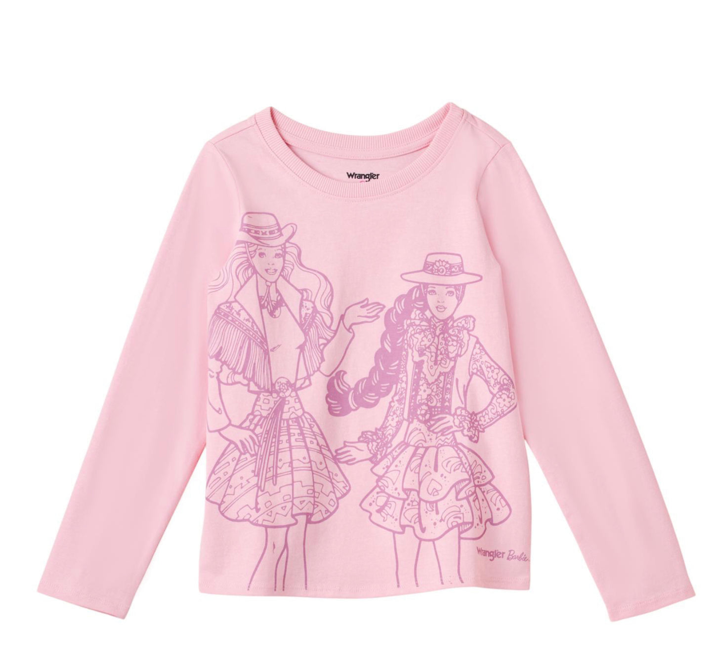 WRANGLER X BARBIE LONG SLEEVE T-SHIRT