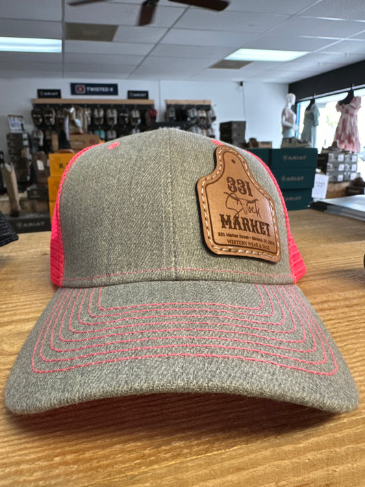 331 STOCK MARKET 75 CUSTOM LEATHER STORE CAPS