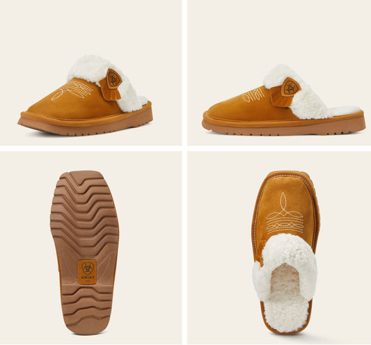 ARIAT JACKIE SQUARE TOE SLIPPER