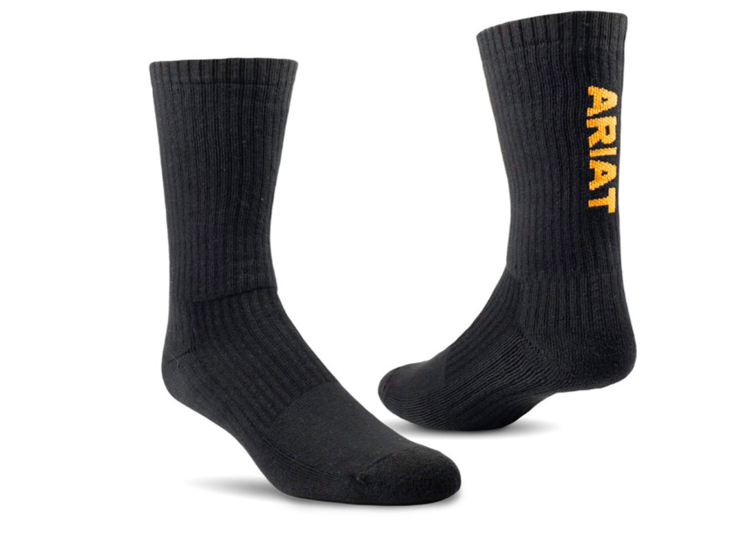 ARIAT PREMIUM COTTON CREW SOCKS