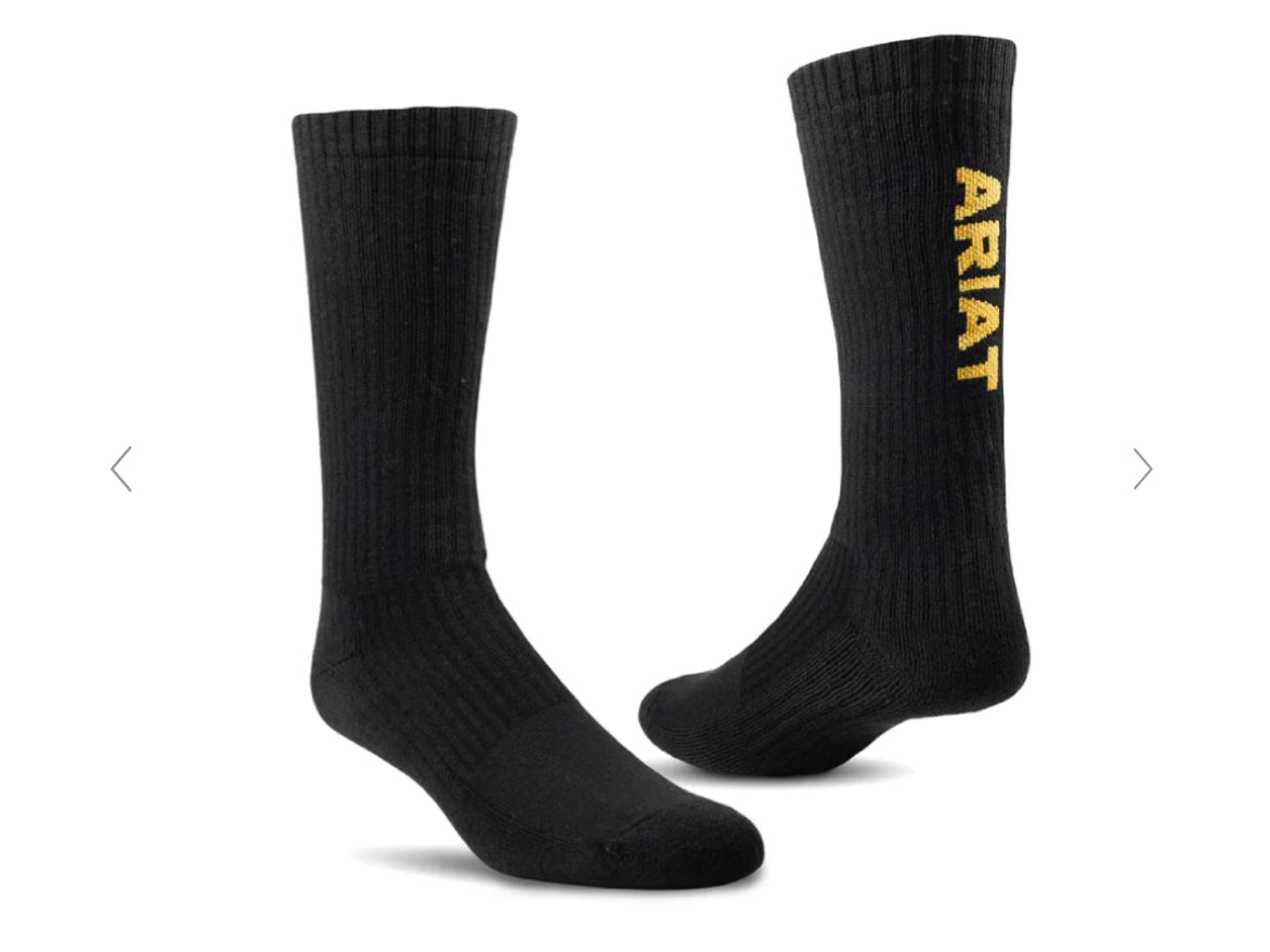 ARIAT PREMIUM COTTON MID CALF SOCKS