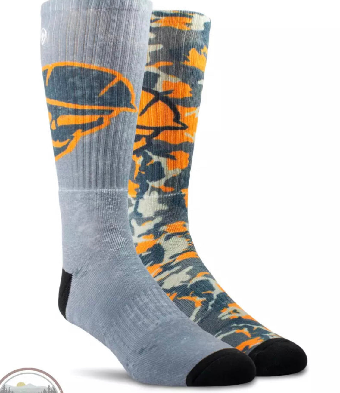 ARIAT ROUGHNECK GRAPHIC CREW SOCKS