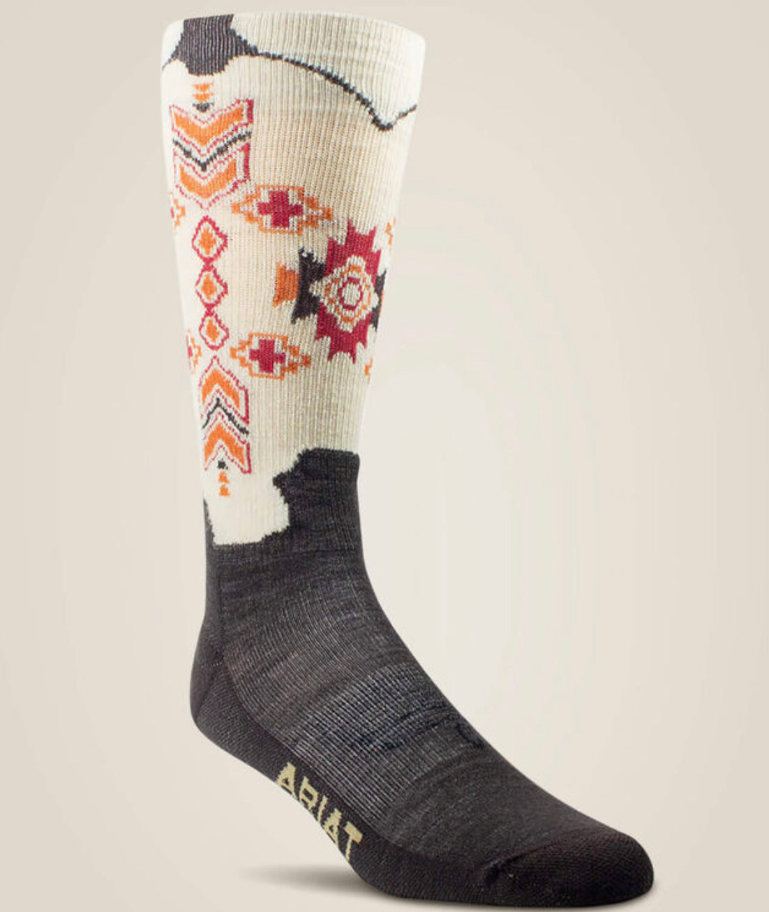 ARIAT WESTERN BOOT MID CALF EVERYDAY PERFORMANCE WOOL SOCKS