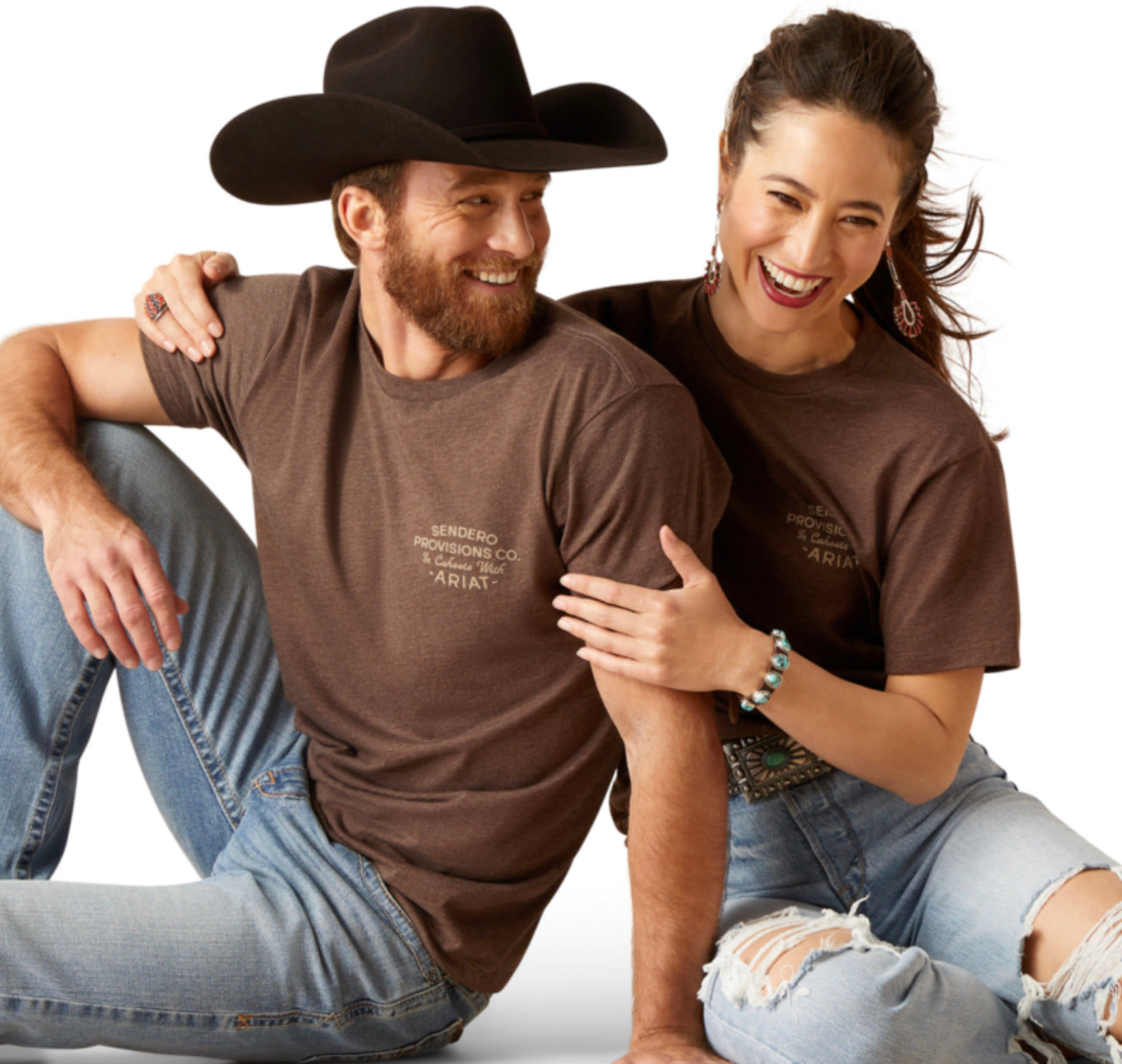 ARIAT MENS SENDERO MUCHO WESTERN SHORT SLEEVE TSHIRT