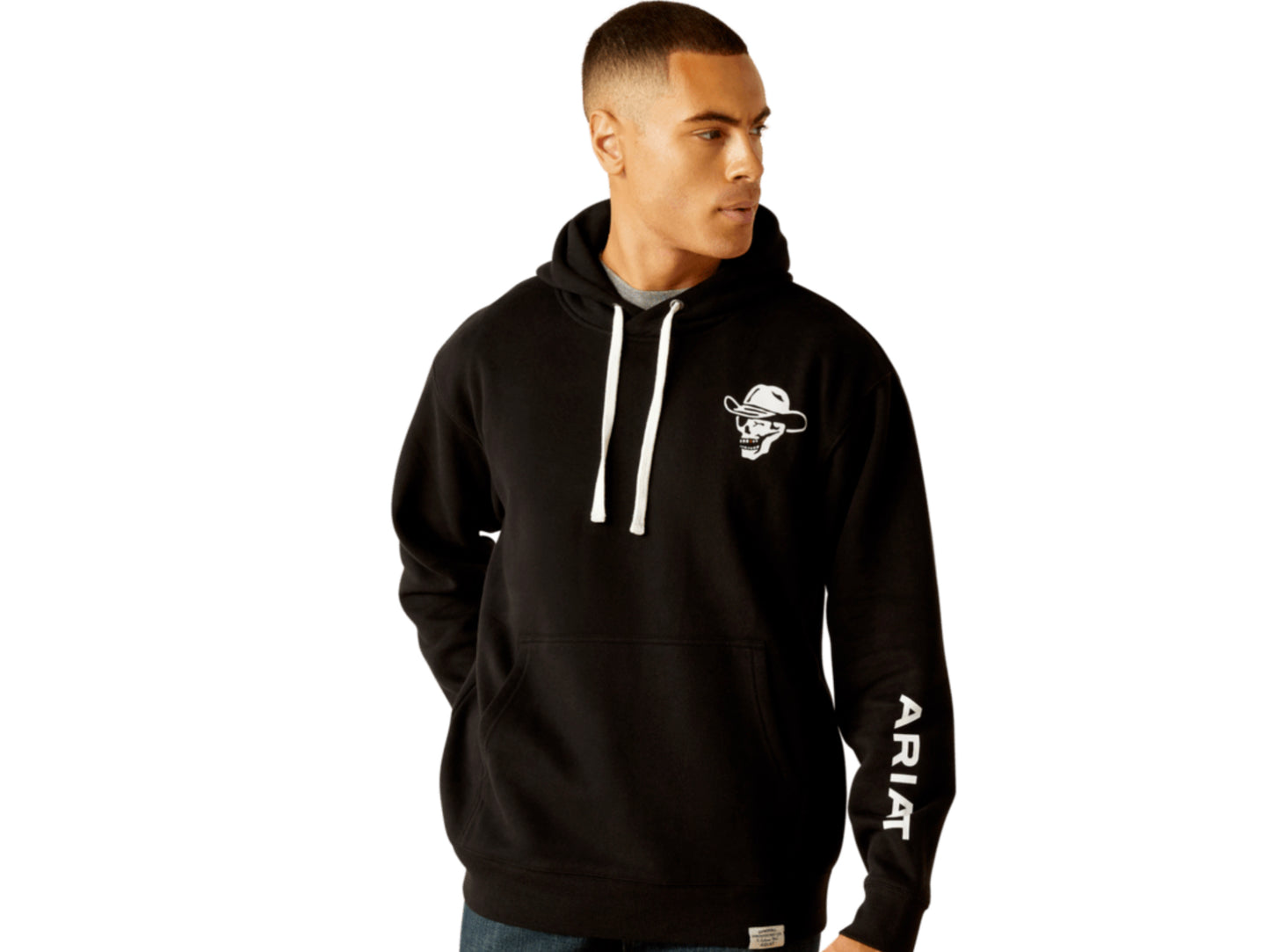 ARIAT MENS SENDERO WINKING SKULL HOODIE