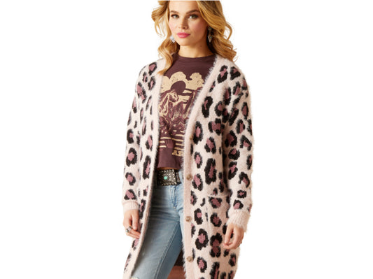 ARIAT WOMENS PRETTY IN PINK SWEATER