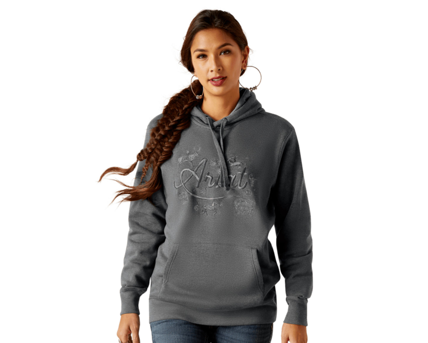 ARIAT WOMENS STORIES HOODIE IN VARIOUS COLORS