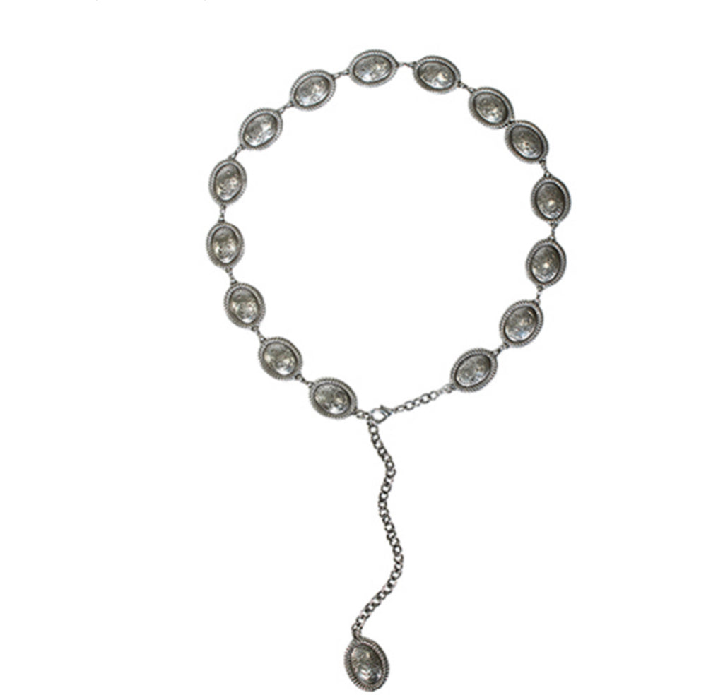 ANGEL RANCH OVAL CONCHO BELT BY M&F WESTERN