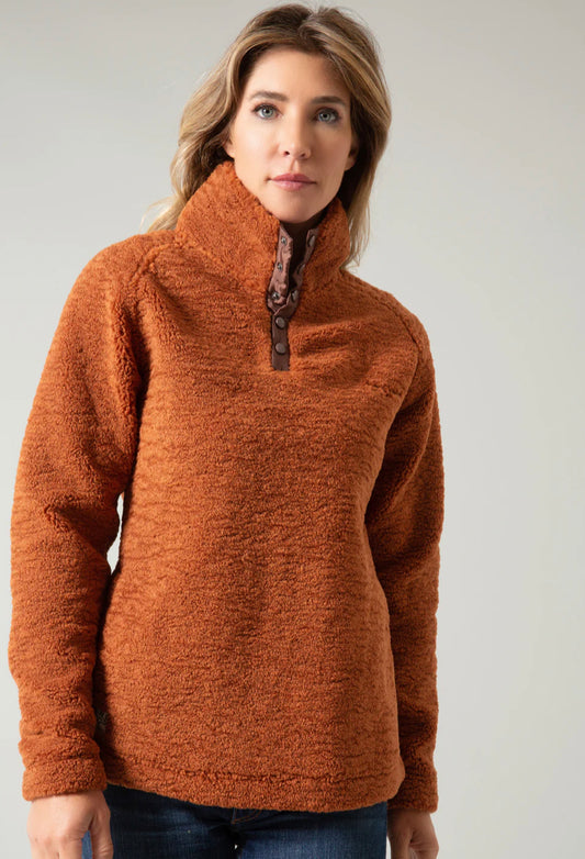 KIMES RANCH WOMENS FOZZIE PULLOVER SWEATSHIRT