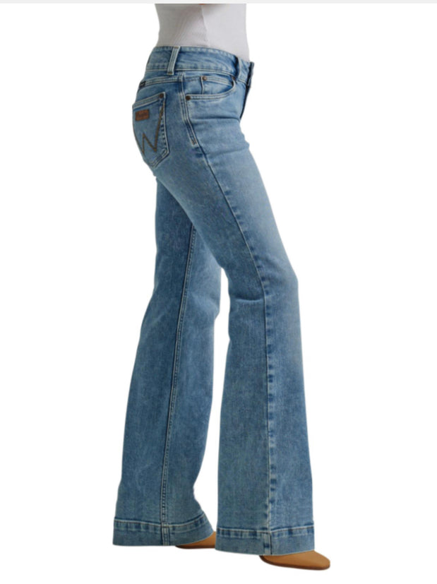 WRANGLER WOMENS RETRO MAE TROUSER IN KACEY