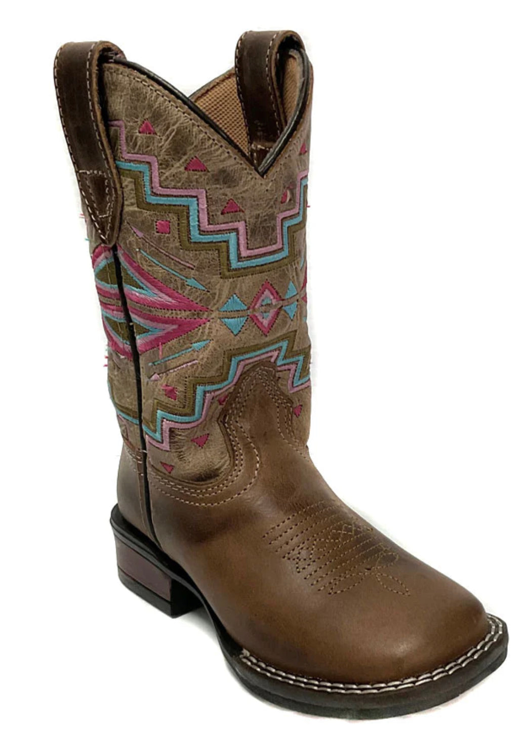 ROPER LITTLE GIRLS MONTEREY AZTEC BOOT