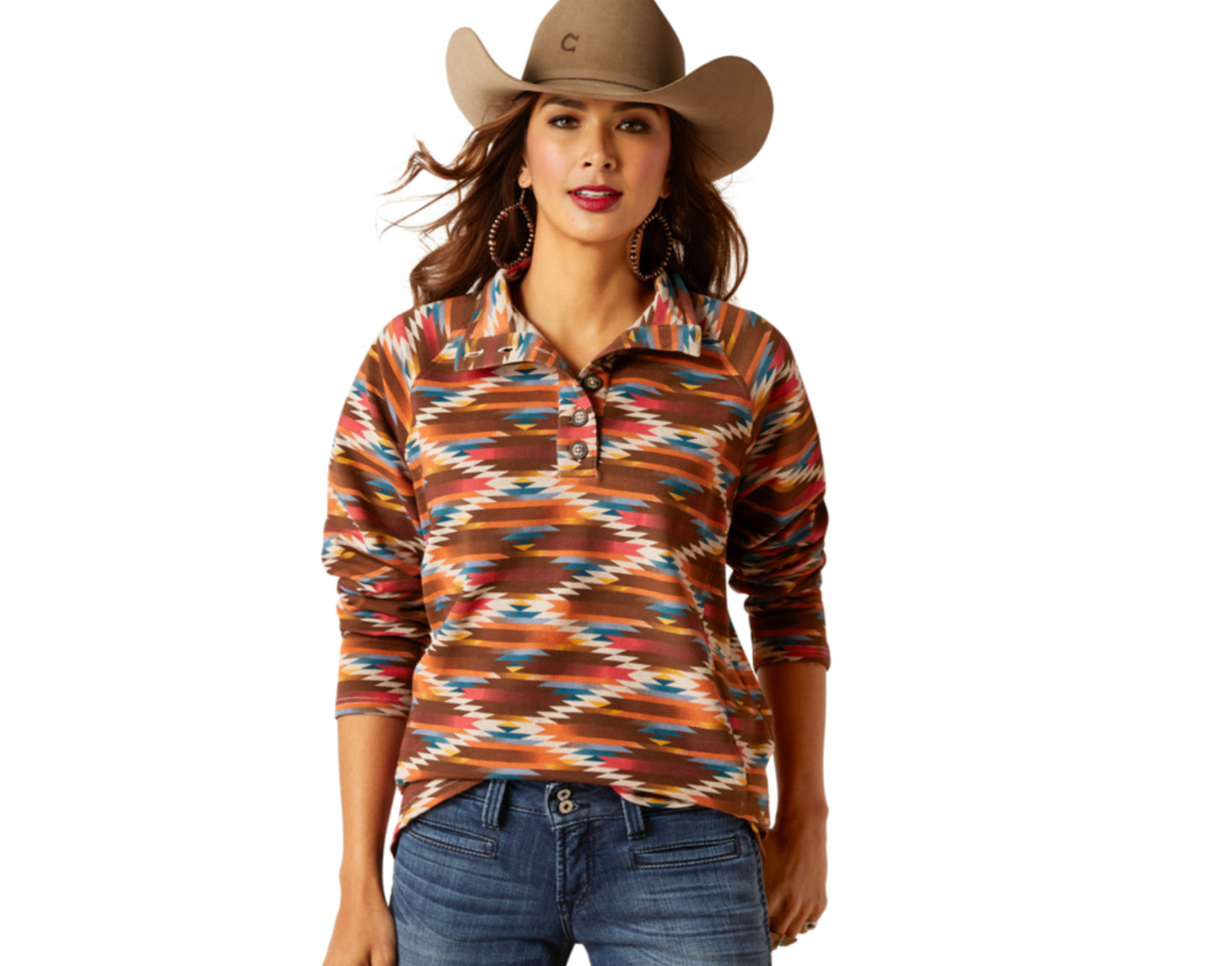 ARIAT WOMENS REAL COMFORT SWEATSHIRT