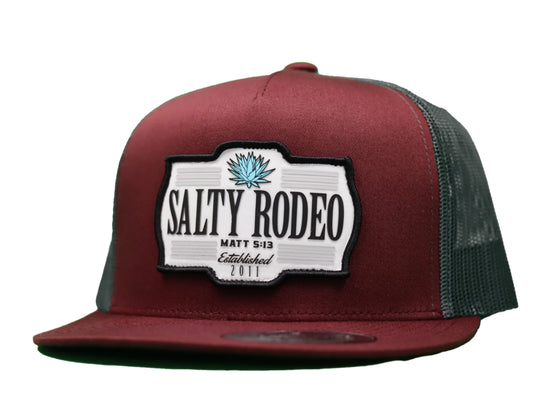 SALTY RODEO MAROON MIGO CAP