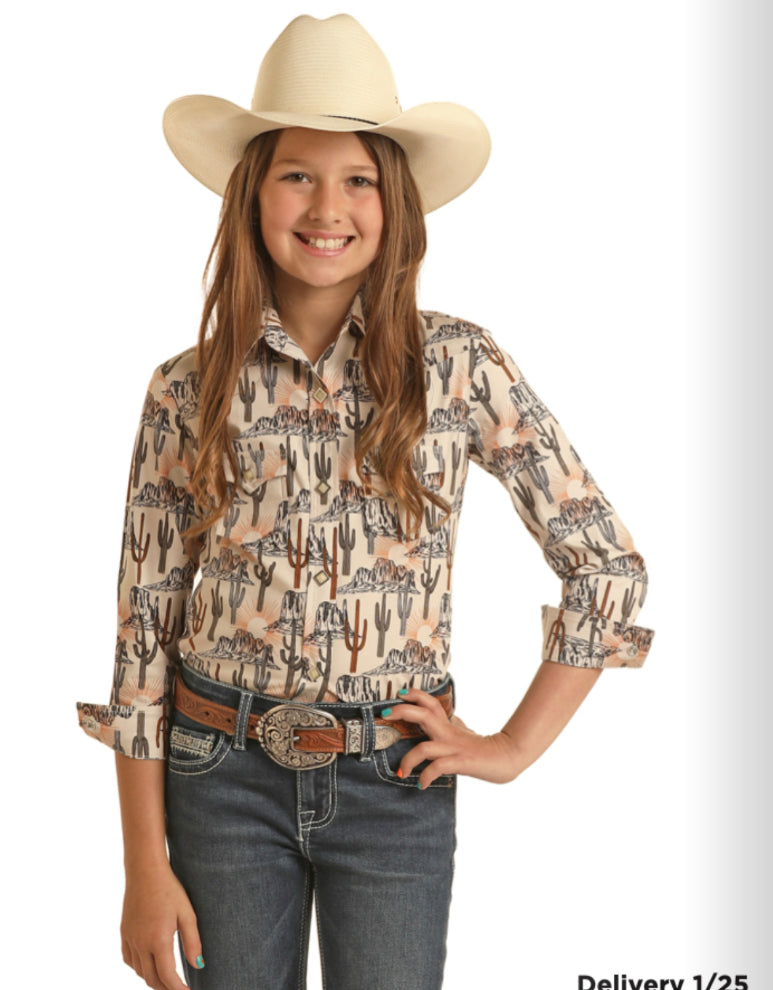 ROCK & ROLL DENIM GIRLS DALE CONVERSATIONAL SNAP