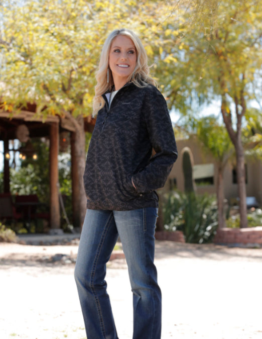 CINCH WOMENS 1/2 ZIP PULLOVER