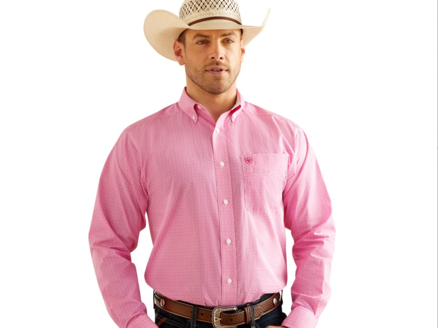 ARIAT MENS WRINKLE FREE ODEN CLASSIC FIT SHIRT